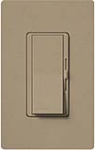 Lutron DVSCELV-303P-MS Diva Satin 300W Electronic Low Voltage 3-Way Dimmer in Mocha Stone