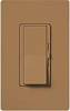 Lutron DVSCELV-303P-TC Diva Satin 300W Electronic Low Voltage 3-Way Dimmer in Terracotta