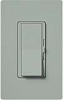 Lutron DVSCF-103P-BG Diva Satin 120V / 8A Fluorescent 3-Wire / Hi-Lume LED Single Pole / 3-Way Dimmer in Bluestone