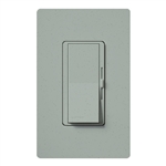 Lutron DVSCFSQ-LF-BG Diva 1.5 A Fan Speed ControlWith 1.0 A LED or CFL and 2.0 A Incandescent/Halogen Single Pole Switch in Bluestone