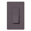 Lutron DVSCFSQ-LF-PL Diva 1.5 A Fan Speed ControlWith 1.0 A LED or CFL and 2.0 A Incandescent/Halogen Single Pole Switch in Plum