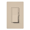 Lutron DVSCFSQ-LF-TP Diva 1.5 A Fan Speed ControlWith 1.0 A LED or CFL and 2.0 A Incandescent/Halogen Single Pole Switch in Taupe