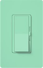 Lutron DVSCLV-603P-SG Diva Satin 600VA, 500W Magnetic Low Voltage 3-Way Dimmer in Sea Glass