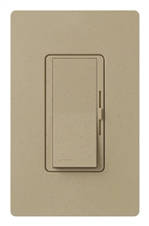 Lutron DVSCRP-253P-MS Diva 250W Dimmable LED or CFL, 500W Incandescent/Halogen, 500W ELVWith Halogen, Single Pole / 3-Way Reverse-Phase Dimmer in Mocha Stone