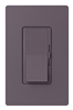 Lutron DVSCRP-253P-PL Diva 250W Dimmable LED or CFL, 500W Incandescent/Halogen, 500W ELVWith Halogen, Single Pole / 3-Way Reverse-Phase Dimmer in Plum
