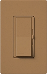 Lutron DVSCSTV-TC Diva Satin 0-10 V Control Single pole/3-way Preset Dimmer, 50 mA sink, 8 A load in Terracotta