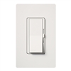 Lutron DVW-600PH-WH Diva 600W Incandescent / Halogen Single Pole Dimmer with Wallplate in White