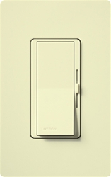 Lutron DVWCL-153PH-AL Diva 600W Incandescent, 150W CFL or LED Single Pole / 3-Way Dimmer with Wallplate in Almond
