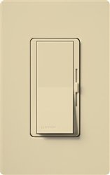 Lutron DVWCL-153PH-IV Diva 600W Incandescent, 150W CFL or LED Single Pole / 3-Way Dimmer with Wallplate in Ivory