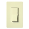 Lutron DVWFSQ-FH-AL Diva 120V / 1.5A Single Pole / 3-Way Fan Speed Control with Wallplate in Almond