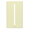 Lutron LWT-G-AL Grafik T Architectural Wallplate 1 Gang in Almond