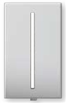Lutron LWT-G-BC Grafik T Architectural Wallplate 1 Gang in Bright Chrome