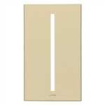 Lutron LWT-G-IV Grafik T Architectural Wallplate 1 Gang in Ivory