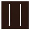 Lutron LWT-GG-BR Grafik T Architectural Wallplate 2 Gang in Brown