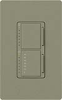 Lutron MA-L3T251-GB Maestro Satin 300W & 2.5A Incandescent / Halogen Single Location Dimmer & Timer in Greenbriar