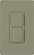 Lutron MA-L3T251-GB Maestro Satin 300W & 2.5A Incandescent / Halogen Single Location Dimmer & Timer in Greenbriar