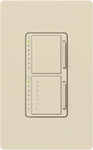 Lutron MA-L3T251-LA Maestro 300W & 2.5A Incandescent / Halogen Single Location Dimmer & Timer in Light Almond