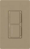 Lutron MA-L3T251-MS Maestro Satin 300W & 2.5A Incandescent / Halogen Single Location Dimmer & Timer in Mocha Stone