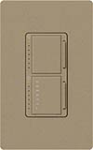 Lutron MA-L3T251-MS Maestro Satin 300W & 2.5A Incandescent / Halogen Single Location Dimmer & Timer in Mocha Stone