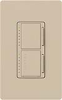 Lutron MA-L3T251-TP Maestro Satin 300W & 2.5A Incandescent / Halogen Single Location Dimmer & Timer in Taupe