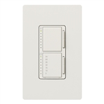 Lutron MA-L3T251HW-WH Maestro 300W & 2.5A Incandescent / Halogen Single Location Dimmer & Timer in White with Wallplate
