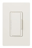 Lutron MA-PRO-BI Maestro Phase-selectable dimmer for LED, ELV, MLV and Incandescent lamp loads, Single Pole / 3-Way Dimmer in Biscuit