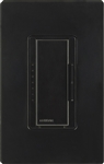 Lutron MA-PRO-BL Maestro Phase-selectable dimmer for LED, ELV, MLV and Incandescent lamp loads, Single Pole / 3-Way Dimmer in Black