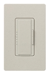 Lutron MA-PRO-LS Maestro Phase-selectable dimmer for LED, ELV, MLV and Incandescent lamp loads, Single Pole / 3-Way Dimmer in Limestone