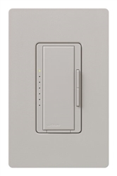 Lutron MA-PRO-TP Maestro Phase-selectable dimmer for LED, ELV, MLV and Incandescent lamp loads, Single Pole / 3-Way Dimmer in Taupe