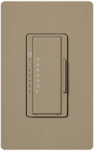 Lutron MA-T51-MS Maestro Satin 120V 5A Lighting, 3A Fan Single Location Timer in Mocha Stone