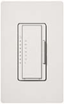 Lutron MA-T51-SW Maestro Satin 120V 5A Lighting, 3A Fan Single Location Timer in Snow