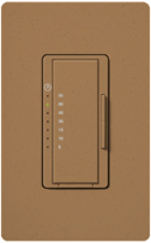 Lutron MA-T51-TC Maestro Satin 120V 5A Lighting, 3A Fan Single Location Timer in Terracotta