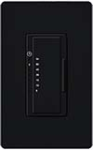 Lutron MA-T51MN-BL Maestro 120V 5A Lighting, 3A Fan Multi Location Timer in Black