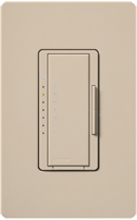 Lutron MA-T51MN-TP Maestro Satin 120V 5A Lighting, 3A Fan Multi Location Timer in Taupe