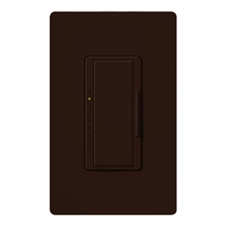 Lutron MACL-153M-BR Maestro 600W Incandescent, 150W CFL or LED Single Pole / 3-Way Dimmer in Brown