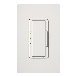 Lutron MACL-153M-WH Maestro 600W Incandescent, 150W CFL or LED Single Pole / 3-Way Dimmer in White