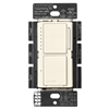 Lutron MACL-L3S25-BI Maestro Dual LED+ Dimmer and Switch 300-Watt Single Location Dimmer & 2.5A Switch in Biscuit