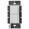 Lutron MACL-L3S25-PD Maestro Dual LED+ Dimmer and Switch 300-Watt Single Location Dimmer & 2.5A Switch in Palladium