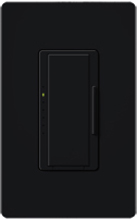 Lutron MAF-6AM-277-BL Maestro 277V / 6A Fluorescent 3-Wire / Hi-Lume LED Multi Location Dimmer in Black