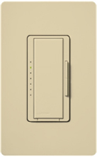 Lutron MAF-6AM-277-IV Maestro 277V / 6A Fluorescent 3-Wire / Hi-Lume LED Multi Location Dimmer in Ivory