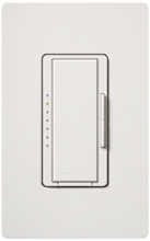 Lutron MAF-6AM-277-WH Maestro 277V / 6A Fluorescent 3-Wire / Hi-Lume LED Multi Location Dimmer in White