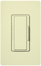 Lutron MALV-1000-AL Maestro 1000VA, 800W Magnetic Low Voltage Dimmer in Almond