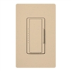 Lutron MRF2-10D-120-DS Maestro Wireless 1000W Magnetic Low Voltage Multi Location Dimmer in Desert Stone