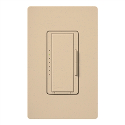 Lutron MRF2-10D-120-DS Maestro Wireless 1000W Magnetic Low Voltage Multi Location Dimmer in Desert Stone