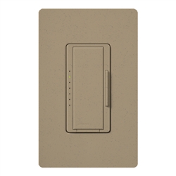 Lutron MRF2-10D-120-MS Maestro Wireless 1000W Magnetic Low Voltage Multi Location Dimmer in Mocha Stone