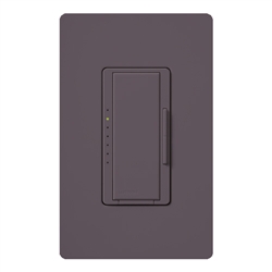 Lutron MRF2-10D-120-PL Maestro Wireless 1000W Magnetic Low Voltage Multi Location Dimmer in Plum