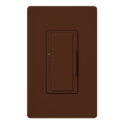 Lutron MRF2-10D-120-SI Maestro Wireless 1000W Magnetic Low Voltage Multi Location Dimmer in Sienna