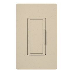 Lutron MRF2-10D-120-ST Maestro Wireless 1000W Magnetic Low Voltage Multi Location Dimmer in Stone