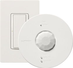 Lutron MRF2-1S8A-1OC Energy Retrofit Maestro Wireless Switch and Ceiling Mount Sensor Package