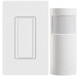 Lutron MRF2-1S8A-1OH Energy Retrofit Maestro Wireless Switch and Hallway Sensor Package